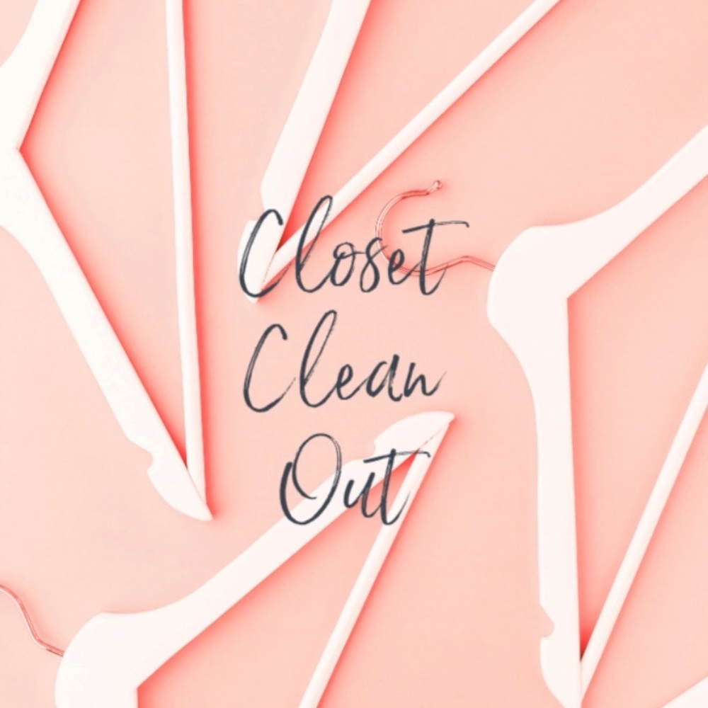 Closet Clean-out! Accepting Reasonable Offers!